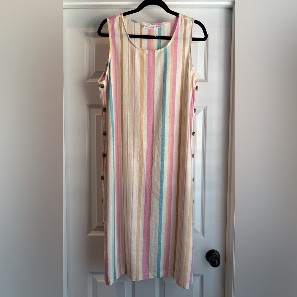 Westbound Multicolor Striped Dress